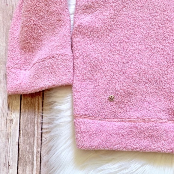 Lululemon So Sherpa Hooded Jacket In Pink - Picture 4 of 8